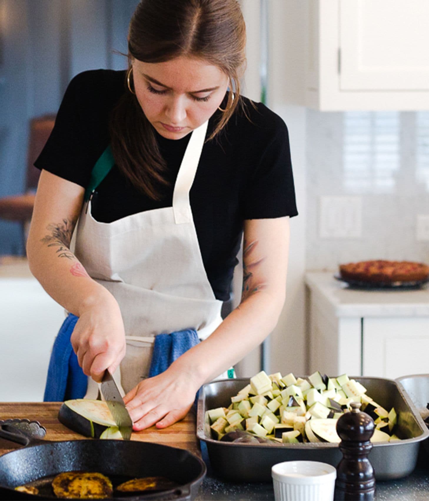 chef in kitchen