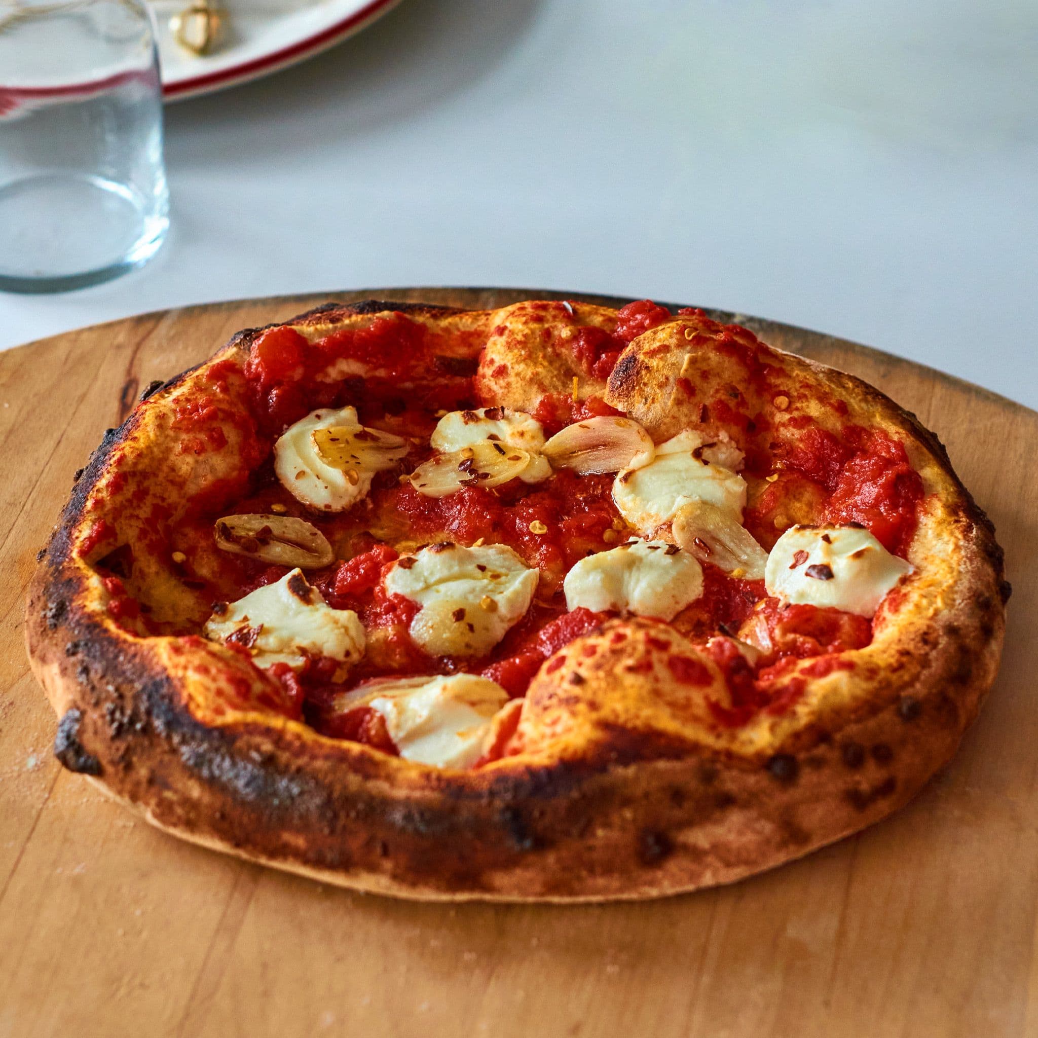 Homemade pizza